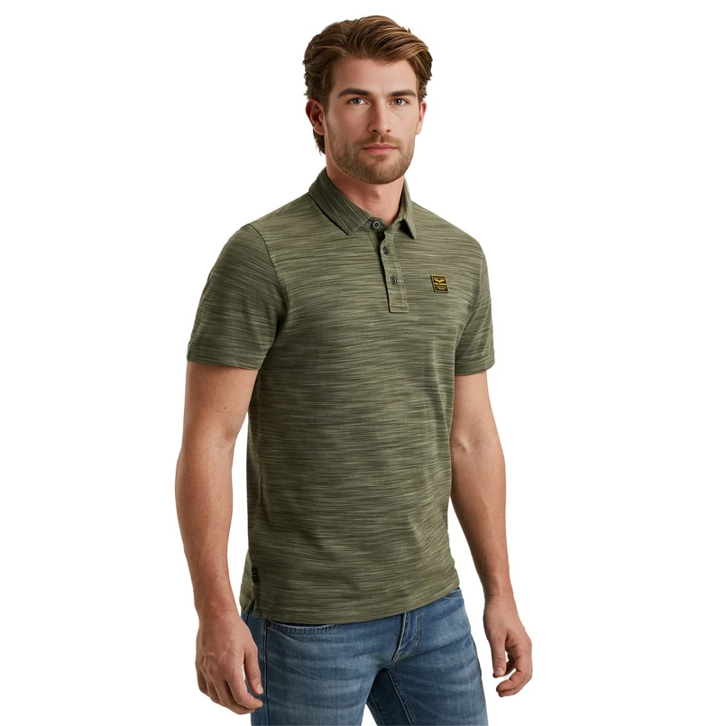 PME Legend Heren Polo Ppss2504853 Olijf