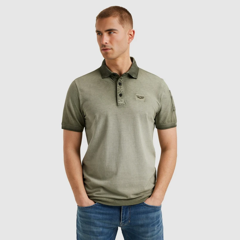 PME Legend Heren Polo Ppss2504857 Olijf