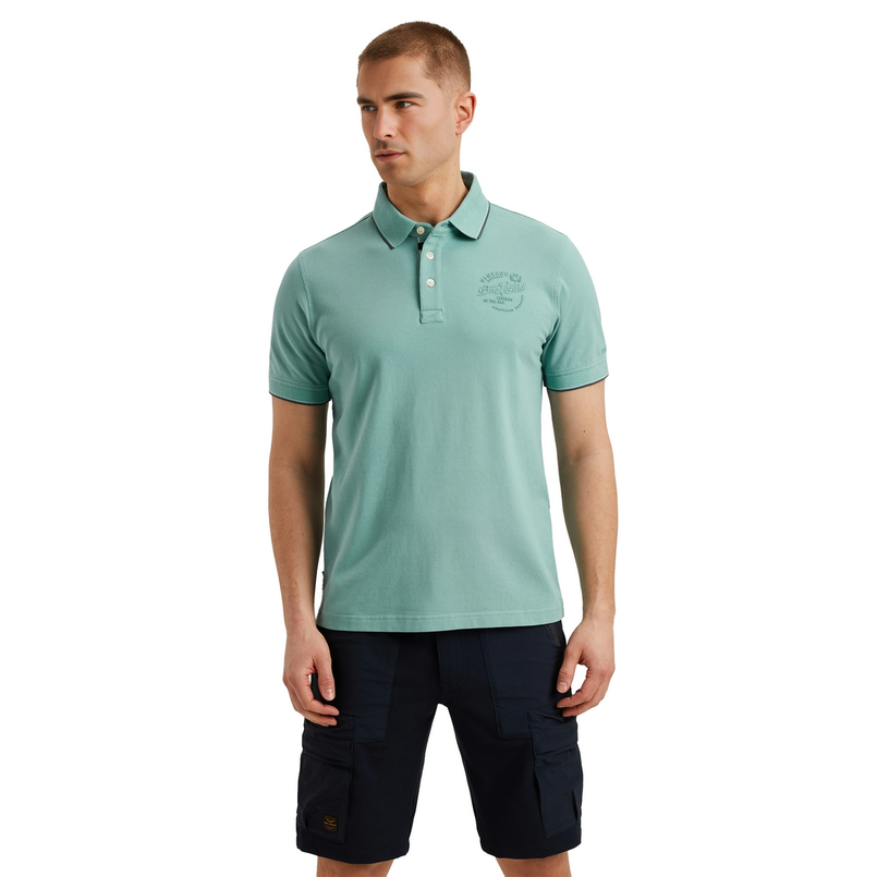 PME Legend Heren Polo Ppss2504867 Bleu