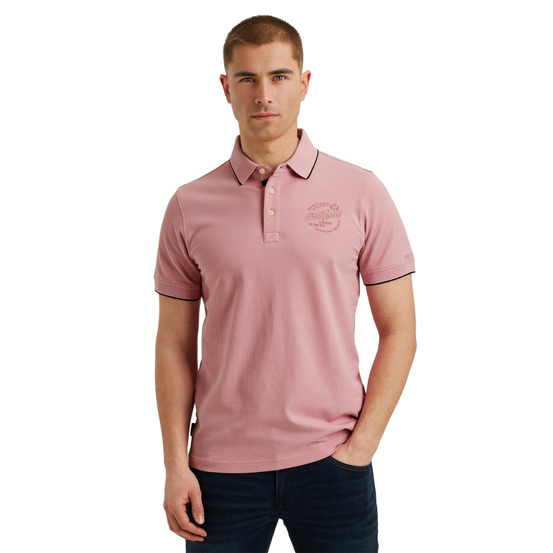 PME Legend Heren Polo Ppss2504867 Roze