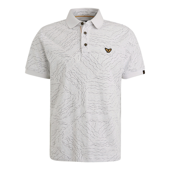 PME Legend Heren Polo Ppss2505859 WIT DESSIN