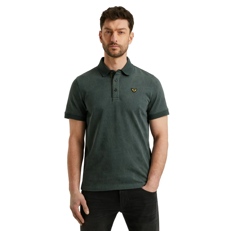 PME Legend Heren Polo Ppss2505860 Antraciet