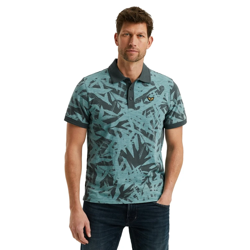 PME Legend Heren Polo Ppss2505871 Antraciet