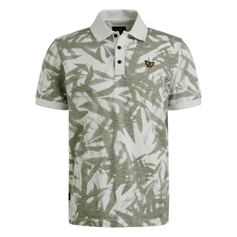 PME Legend Heren Polo Ppss2505871 WIT DESSIN