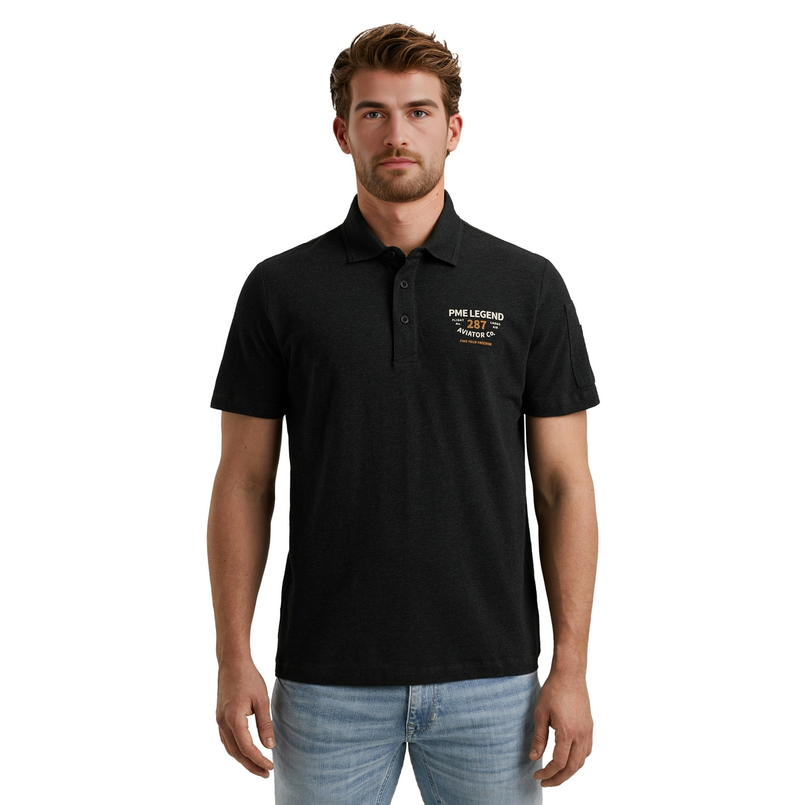 PME Legend Heren Polo Ppss2506889 Navy