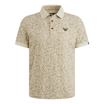 PME Legend Heren Polo Ppss2506893 Ecru