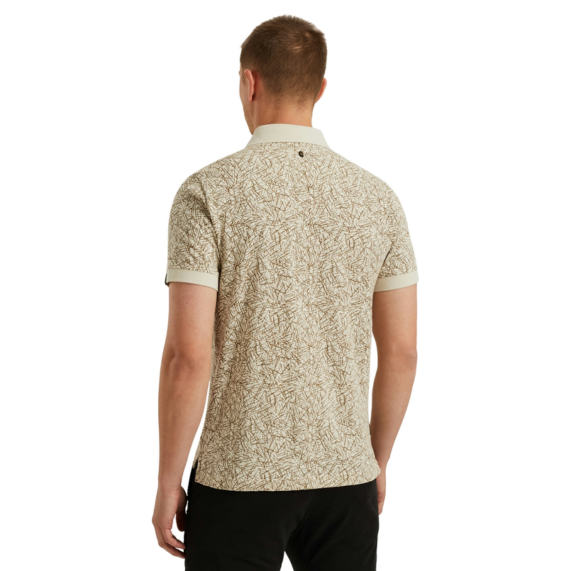 PME Legend Heren Polo Ppss2506893 Ecru