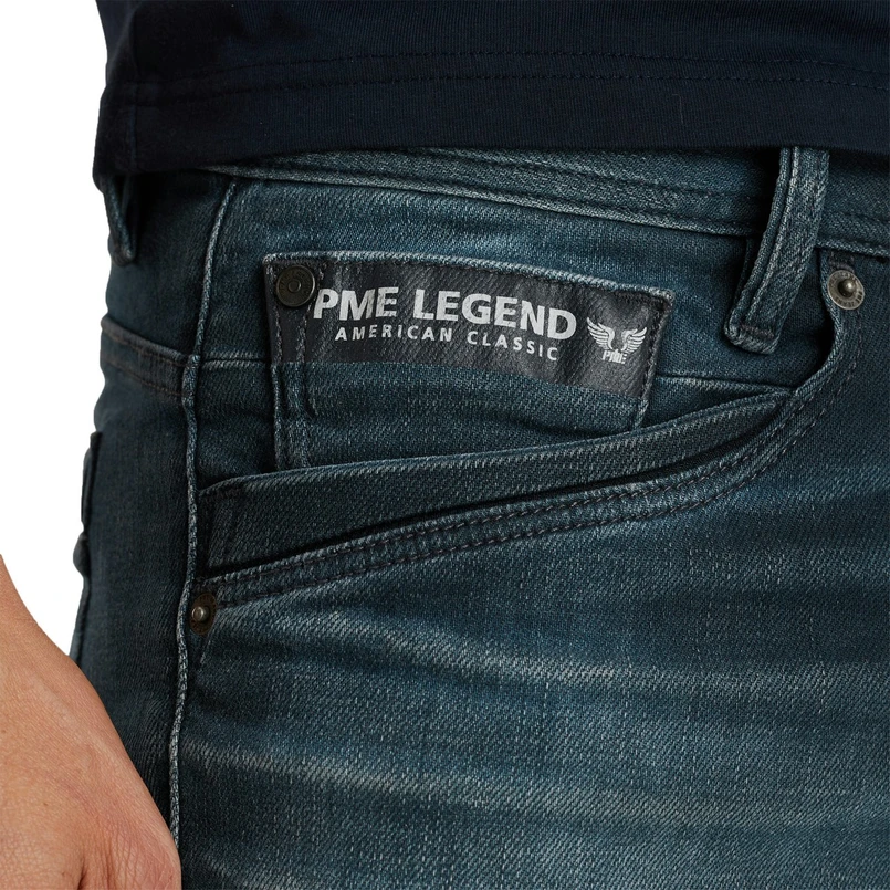 PME Legend Heren Short Psh2503758 Mid blue denim