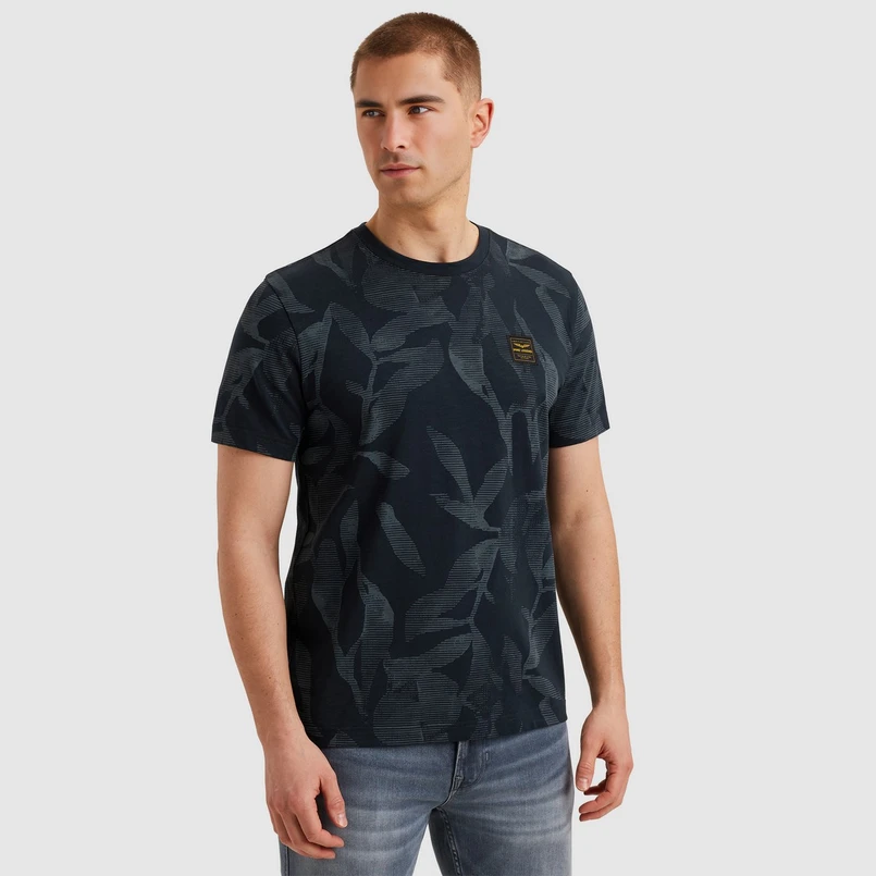 PME Legend Heren T-shirt Mptss2504590 Navy