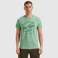 PME Legend Heren T-shirt Mptss2504596 Bleu