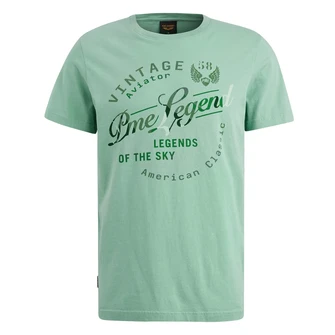 PME Legend Heren T-shirt Mptss2504596 Bleu