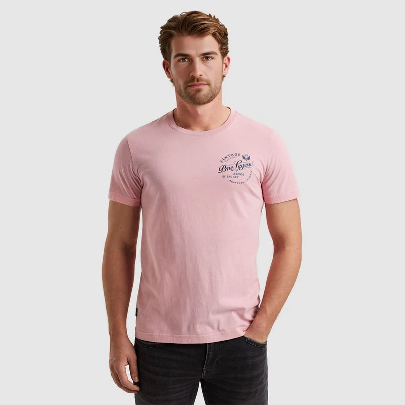 PME Legend Heren T-shirt Mptss2504596 Roze