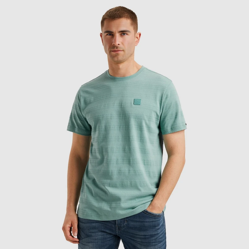 PME Legend Heren T-shirt Mptss2505573 Bleu