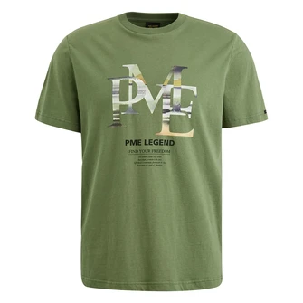 PME Legend Heren T-shirt Ptss2502551 Groen