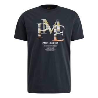PME Legend Heren T-shirt Ptss2502551 Navy