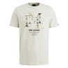 PME Legend Heren T-shirt Ptss2502551 OFF-WHITE