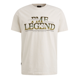 PME Legend Heren T-shirt Ptss2502553 OFF-WHITE