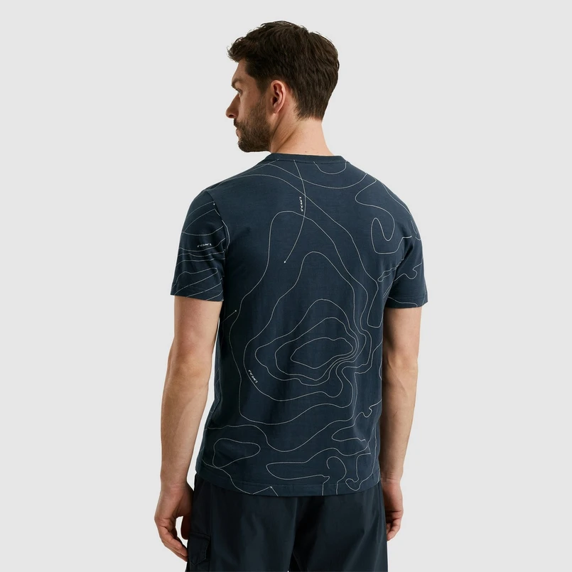 PME Legend Heren T-shirt PTSS2502561 Navy