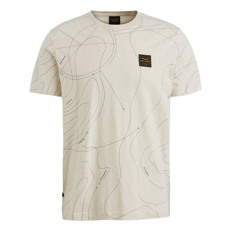 PME Legend Heren T-shirt Ptss2502561 OFF-WHITE