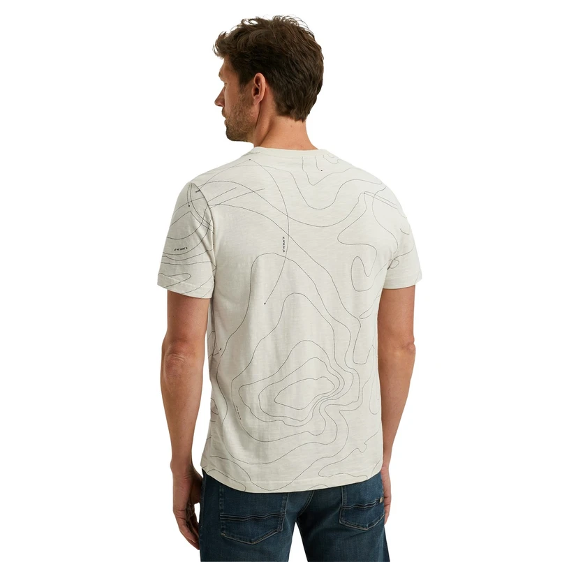 PME Legend Heren T-shirt Ptss2502561 OFF-WHITE