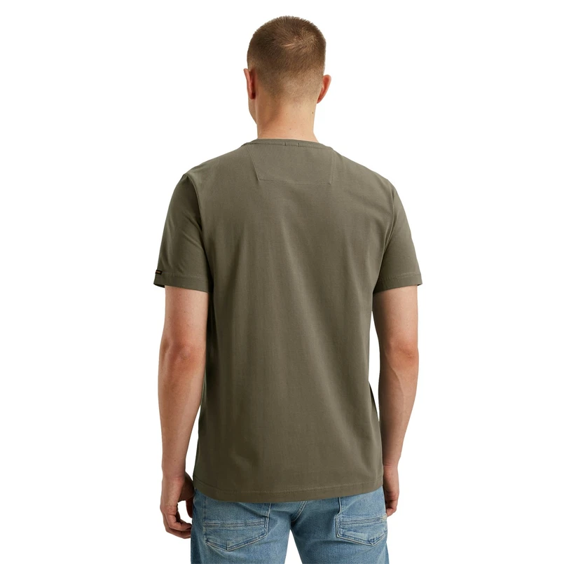 PME Legend Heren T-shirt Ptss2502599 Midden bruin