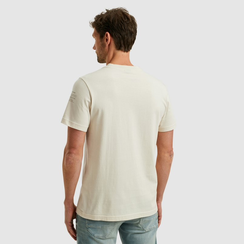 PME Legend Heren T-shirt Ptss2503565 OFF-WHITE