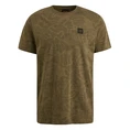 PME Legend Heren T-shirt Ptss2503567 Midden bruin