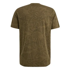 PME Legend Heren T-shirt Ptss2503567 Midden bruin