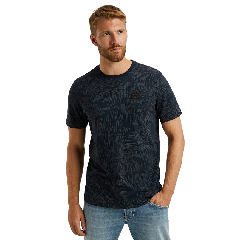 PME Legend Heren T-shirt Ptss2503567 Navy