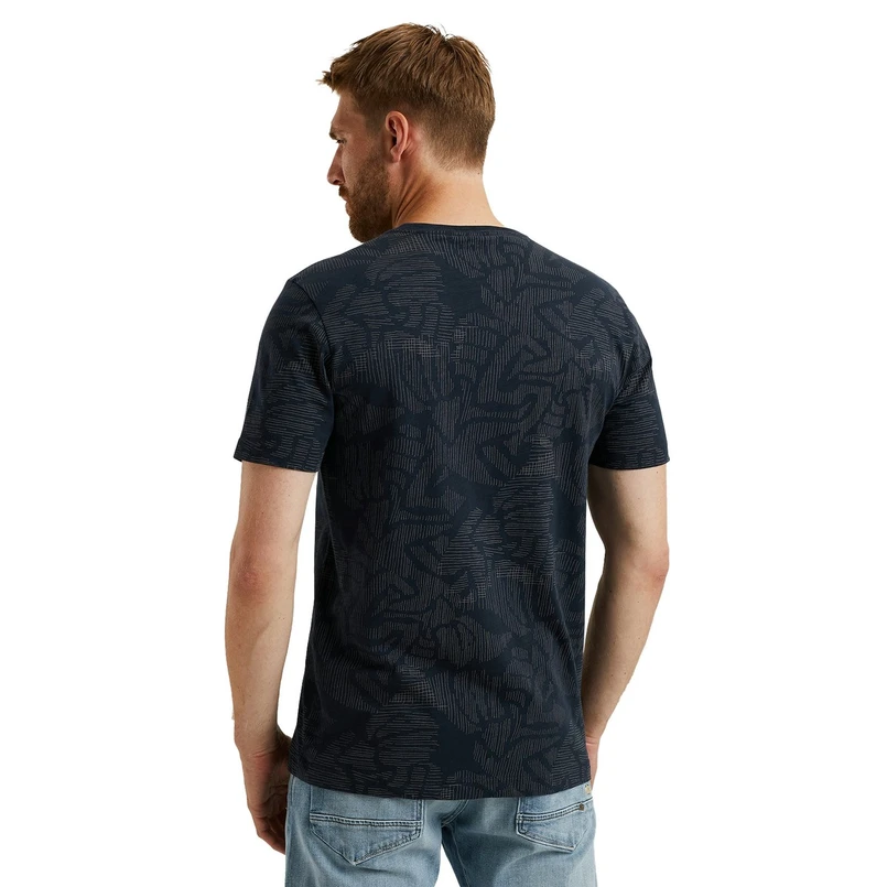 PME Legend Heren T-shirt Ptss2503567 Navy