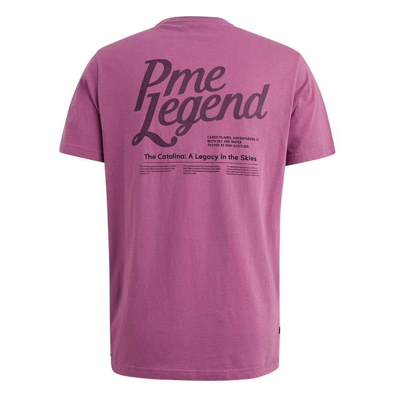 PME Legend Heren T-shirt Ptss2503569 Roze
