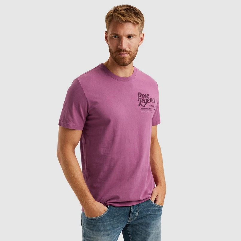 PME Legend Heren T-shirt Ptss2503569 Roze