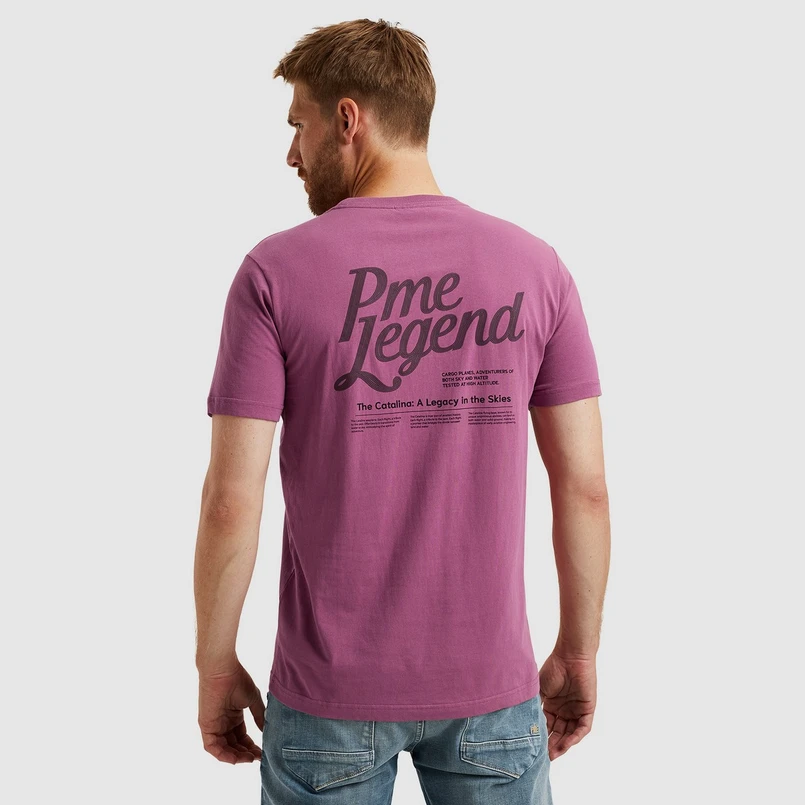 PME Legend Heren T-shirt Ptss2503569 Roze