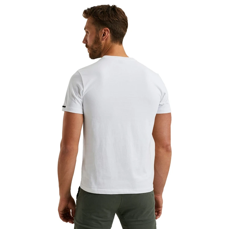 PME Legend Heren T-shirt Ptss2503570 WIT DESSIN