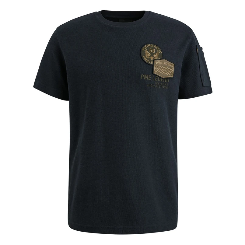 PME Legend Heren T-shirt Ptss2503572 Navy
