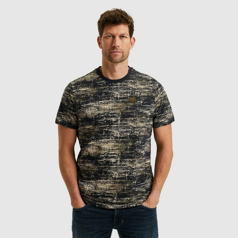 PME Legend Heren T-shirt Ptss2503593 Navy