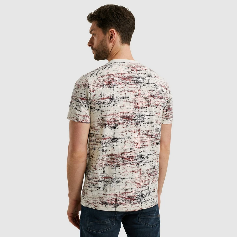 PME Legend Heren T-shirt Ptss2503593 OFF-WHITE