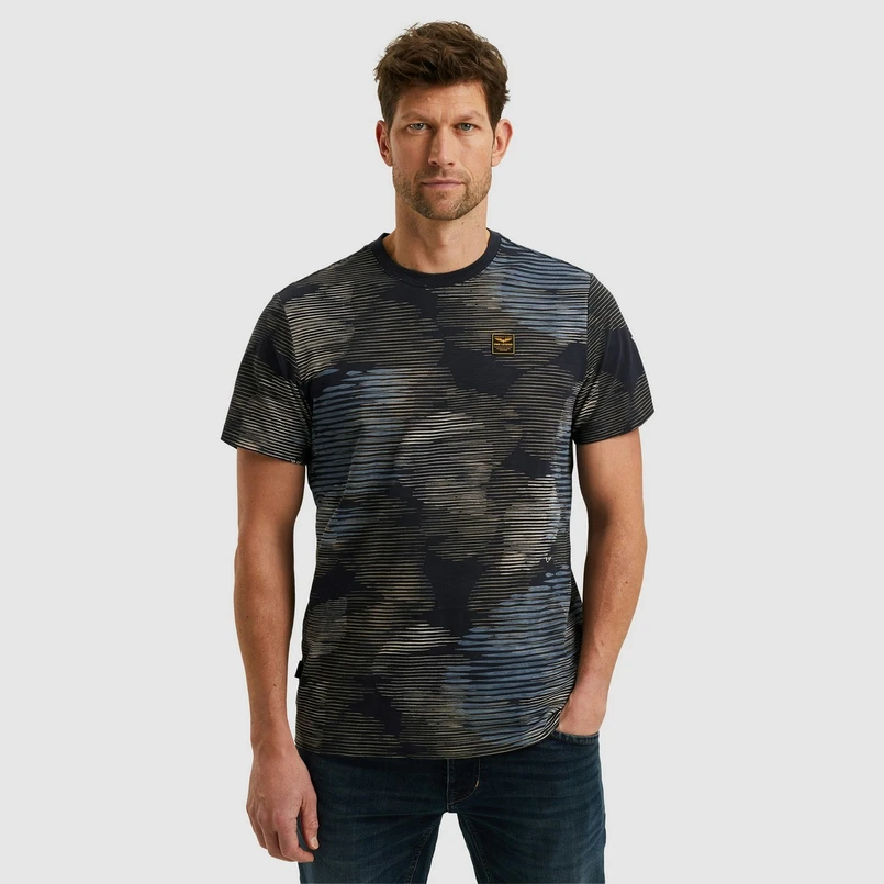 PME Legend Heren T-shirt Ptss2503595 Navy