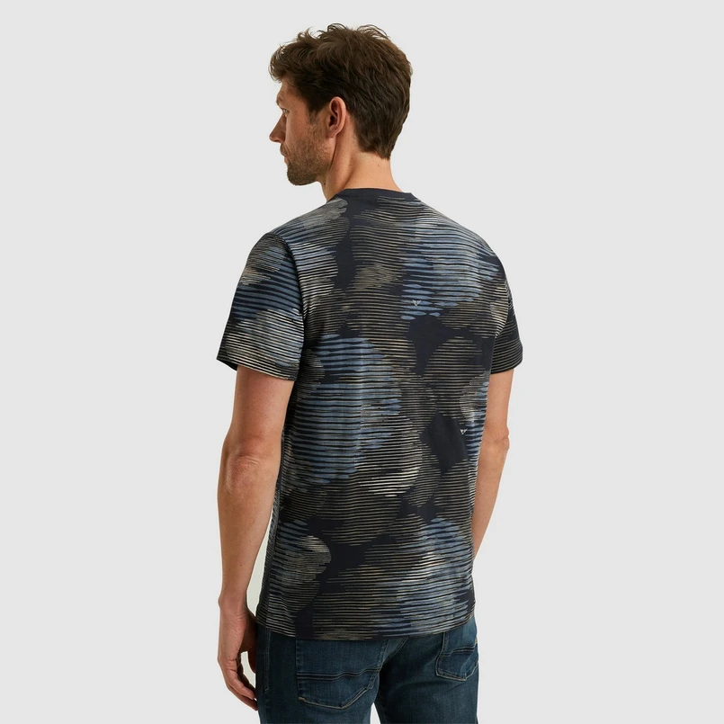 PME Legend Heren T-shirt Ptss2503595 Navy