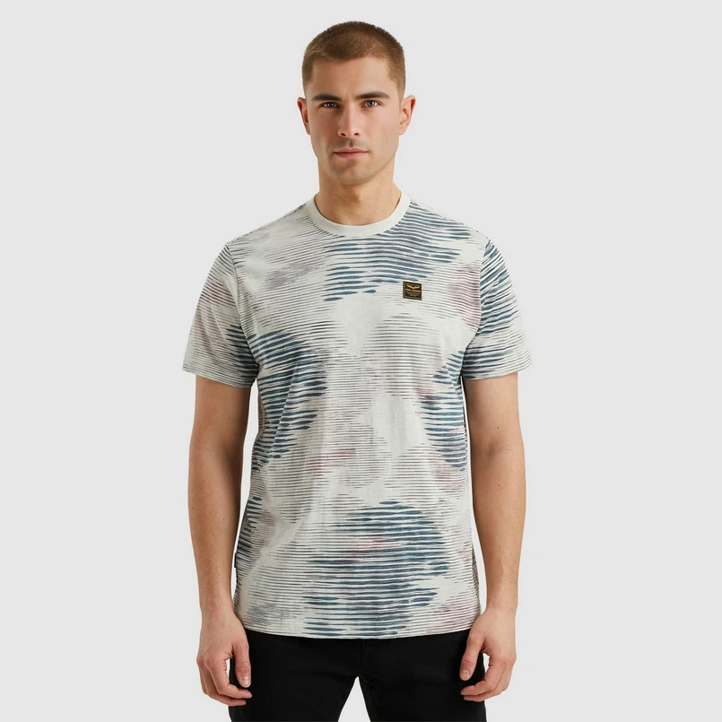 PME Legend Heren T-shirt Ptss2503595 OFF-WHITE