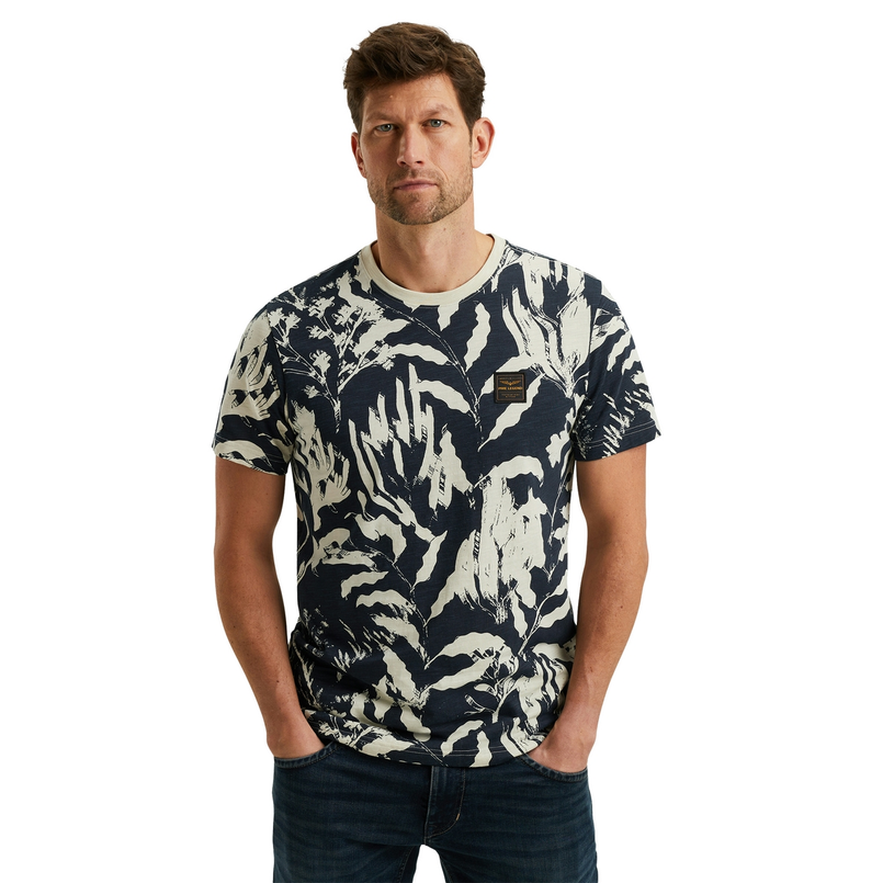 PME Legend Heren T-shirt Ptss2504588 Navy