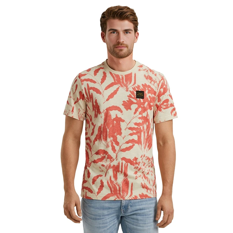 PME Legend Heren T-shirt Ptss2504588 Rood