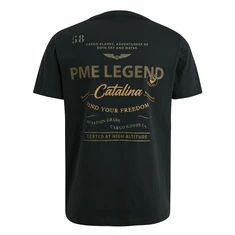 PME Legend Heren T-shirt Ptss2504589 Navy