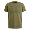PME Legend Heren T-shirt Ptss2504592 Olijf