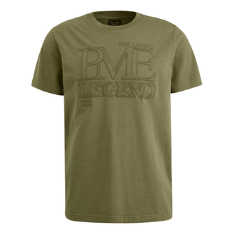 PME Legend Heren T-shirt Ptss2504592 Olijf