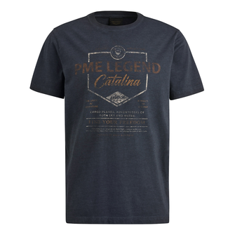 PME Legend Heren T-shirt Ptss2504593 Navy
