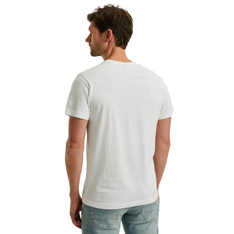 PME Legend Heren T-shirt Ptss2504596 WIT DESSIN
