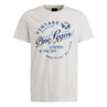 PME Legend Heren T-shirt Ptss2504596 WIT DESSIN