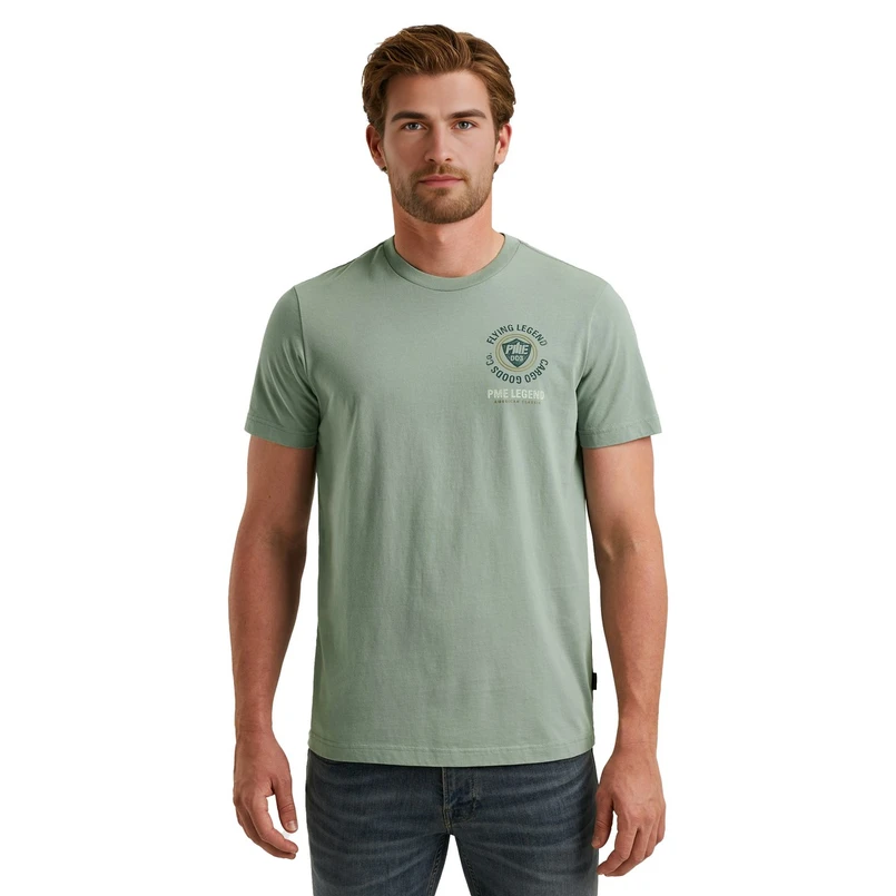 PME Legend Heren T-shirt Ptss2508575 Navy