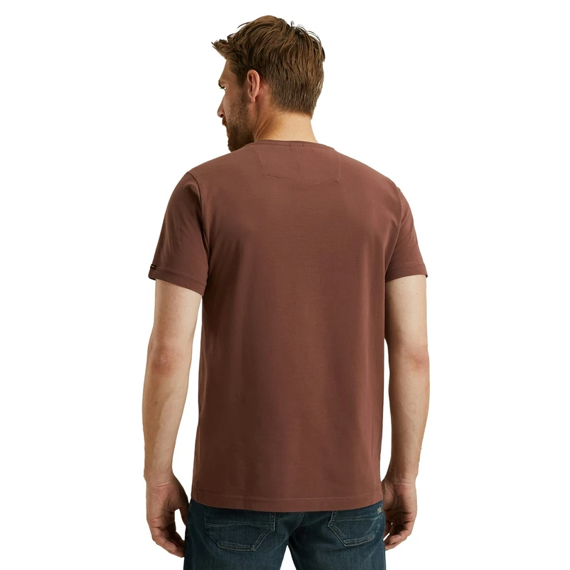 PME Legend Heren T-shirt Ptss2508599 Bruin